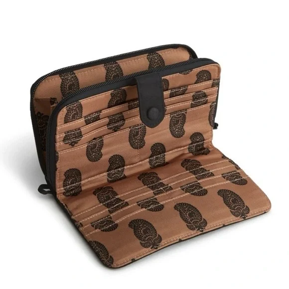 Vera Bradley Large Tab Wallet in Moonless Night - Picture 3 of 3